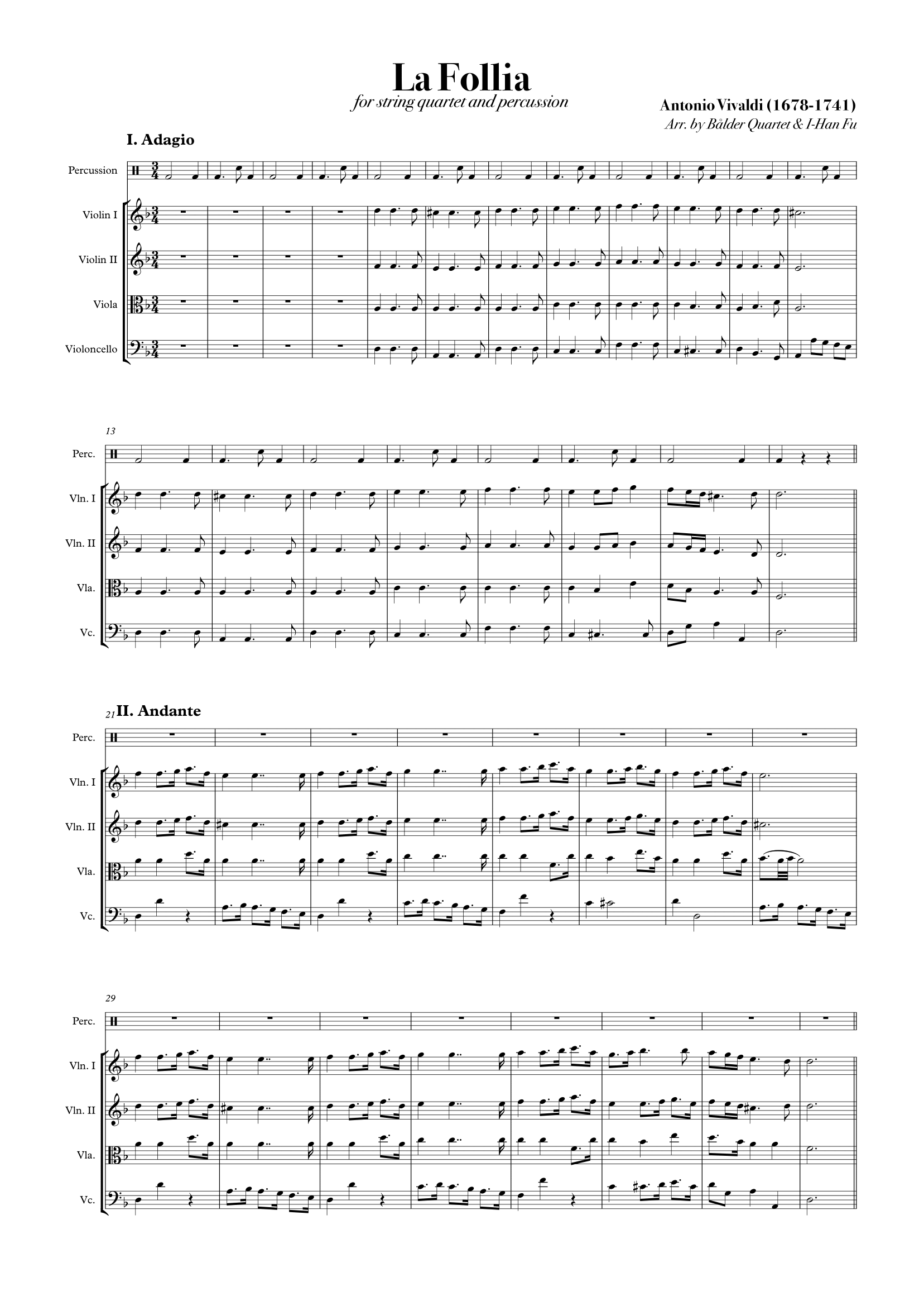 Antonio Vivaldi - La Follia sample